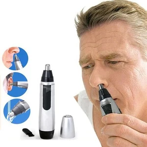 Nasen- und Ohrhaartrimmer Elektrisch Schmerzlos Nasenhaarentferner Haarschneidemaschine für Männer - Bild 1 von 17
