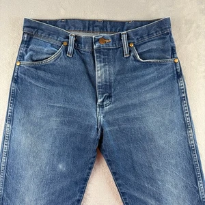 Wrangler Jeans Mens 32x30 Blue Cowboy Cut 13MWZ Western Rodeo American Denim - Picture 1 of 10