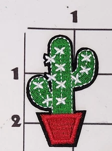 Toppa cactus ricamata ferro su costume cosplay upcycle - Foto 1 di 1