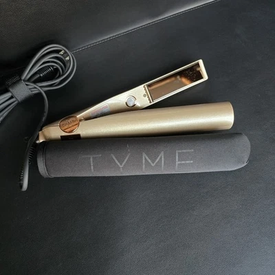 Rizador y plancha de pelo Tyme Iron Pro 2 en 1 con 5 ajustes de calor ajustables Foto 1 de 4