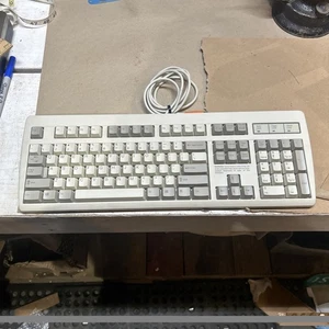 NMB Technologies Wired Keyboard Model RT2258TW Untested - Picture 1 of 12