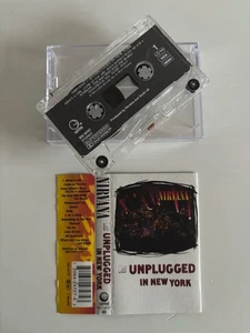 NIRVANA - MTV UNPLUGGED IN NEW YORK (UK CASSETTE TAPE) - Picture 1 of 6