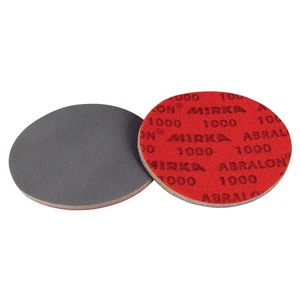 Mirka Abralon 6" Dia Hook & Loop Sanding Disc - 1000 Grit #MR-241-1000 - Picture 1 of 1