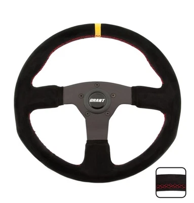 Grant 8547 Suede Series Steering Wheel - Image 1 of 4