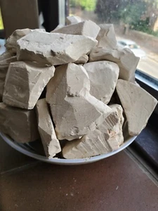 SHEKINA's Raw tasteful edible Cameroon Kaolin clay-Calaba 200-£9.99 - Picture 1 of 1
