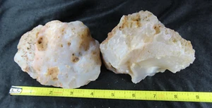 Agates- 2 Large Natural - Lapidary, Display - 2 LB , 9 Ozs - Picture 1 of 5