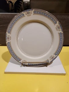 Plato de cena Mikasa Lexington L2808 marfil China Japón azul marfil oro - Imagen 1 de 6