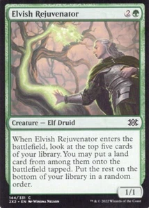 ELVISH REJUVENATOR 144/331 DOUBLE MASTERS 2022 MTG MAGIC NM (yourdeckbuilder) - Picture 1 of 1