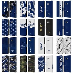 OFFICIAL TOTTENHAM HOTSPUR F.C. BADGE LEATHER BOOK WALLET CASE FOR HTC PHONES 1 - Picture 1 of 7