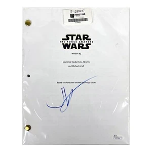 Star Wars "The Force Awakens" JJ Abrams Signed Autographed Full Movie Script JSA - Picture 1 of 3