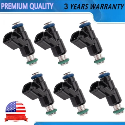 Juego de 6 inyectores de combustible para Saturn 2007 2008 Aura 2008 2009 Vue 2006 2007 relé  Foto 1 de 4