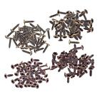 50 Piece Guitar Bass Pickguard Mounting Screws for STSQ Electric Guitars
