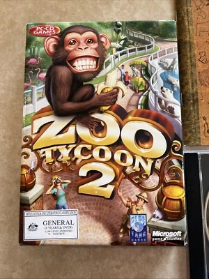 Zoo Tycoon 2 - Small Box PC CD ROM Game - Manual Included - Image 1 of 4