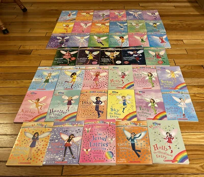 40 RAINBOW MAGIC Fairy Chapter Book Daisy Meadows with Special Edition Fairies - Image 1 of 4