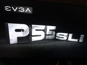 COMBO PLACA BASE RETRO GAMING EVGA P55 SLI 132-LF-E655-KR + CPU intel i7-860 - Imagen 1 de 20