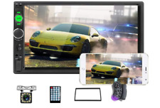 Pantalla Radio Para Carro Auto Con Camara De Reversa Retroceso Bluetooth Full HD