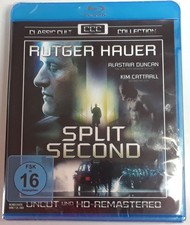 SPLIT SECOND New BLU-RAY Uncut HD Remastered 1992 Film Region-Free GERMAN Import
