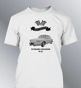 tee shirt homme Panhard Levassor PL17 The Legend vintage aspect usé - Imagen 1 de 3
