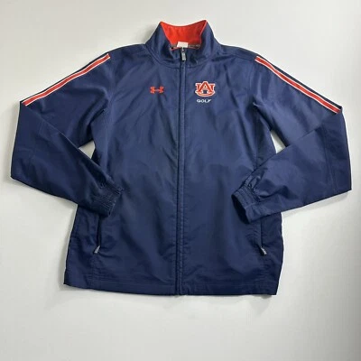 Under Armour Auburn University Golf Jacket Women Size XS Full Zip Blue Active - Image 1 of 4