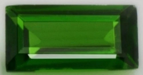 TOPACIO VERDE 8 x 6 mm corte baguette VVS HERMOSO COLOR Foto 1 de 1