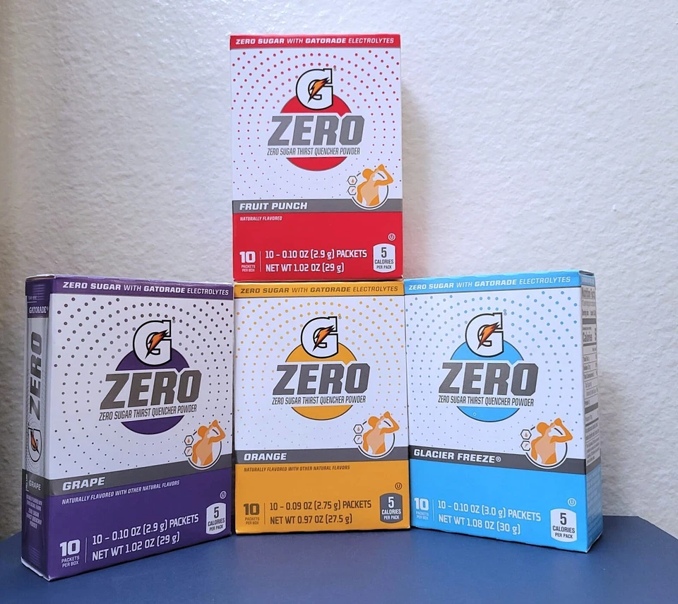 Gatorade G Zero Powder Sticks - Individual Packets ** (FREE SHIPPING)** - Image 1 of 1