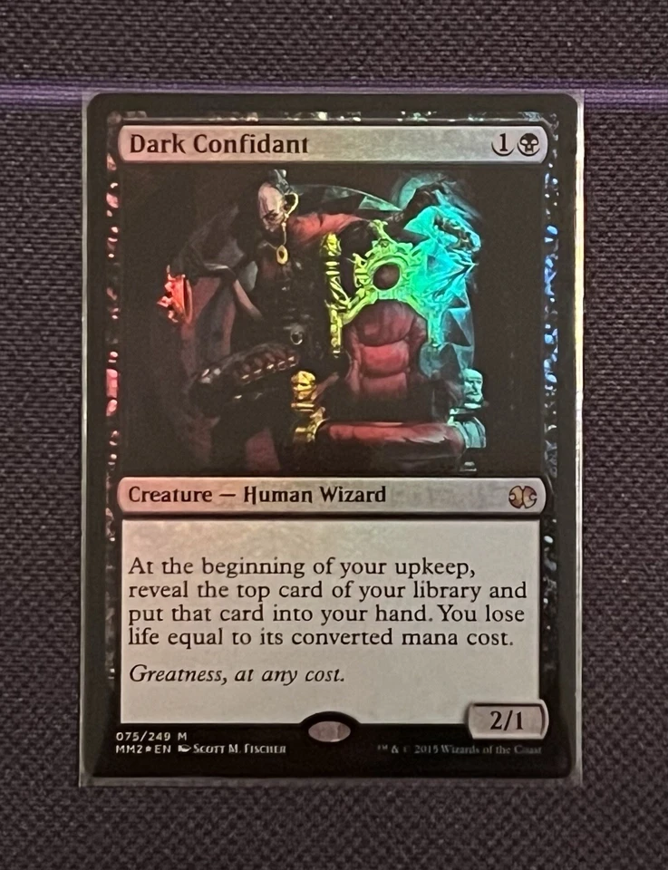 Foil Dark Confidant MINT Modern Masters 2015 MM2 - Image 1 of 3