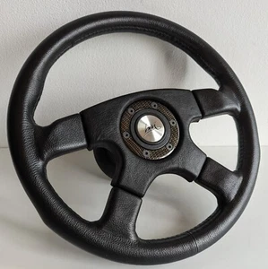 Steering Wheel OEM LUISI polyurethane fits for Mercedes W123 W124 R107 78-92 - Picture 1 of 13