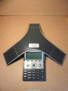 Cisco CP-7937G Polycom Technology IP Unified Conference Station Phone VolP LAN - Photo 1/2