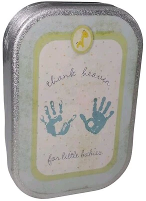 Baby Handprint Foot Print Keepsake Plaster Kit Carters Boy or Girl NEW - Image 1 of 4