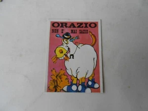 figurina EDIS BANG-ORAZIO NON E' MAI SAZIO-ed.EDIS - Foto 1 di 1