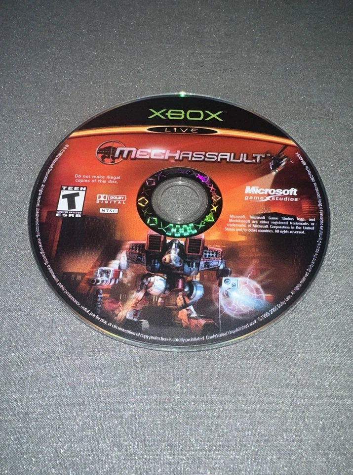 MechAssault Original Xbox Disc Only G100 - Image 1 of 1