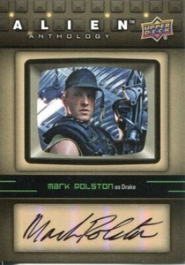 Alien Anthology Autograph Card SA-MR Mark Rolston as Pvt. Drake