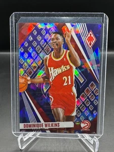 2023-24 PHOENIX! DOMINIQUE WILKINS! PURPLE ICE! #1/25! ATLANTA HAWKS! - Picture 1 of 2