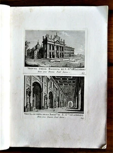 1795.Antica Acquaforte/Rane:ROMA:BASILICA S.G.IN LATERANO-INTERNO BASILIC PRONTI - Bild 1 von 1
