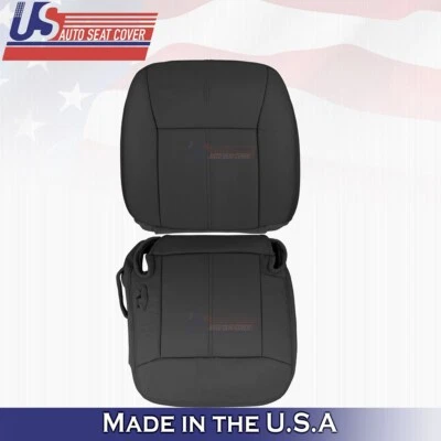 Lincoln Town Car 2007 2008 2009 2010 2011 cubierta inferior de cuero negra Foto 1 de 4