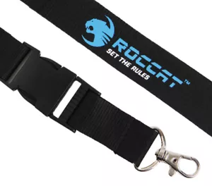 Roccat Set The Rules Gaming portachiavi cinturino cordino moschettone - Foto 1 di 3