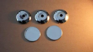 Chrome Door Key Lock Trim Cover Set 5Pc To Fit Ford Transit Connect (2002-12) - Picture 1 of 3