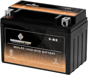 YTX9-BS High Performance Maintenance Free Sealed AGM Motorcycle Battery ( for Yu - Picture 1 of 7
