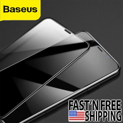 For iPhone X XS 0.3mm Silk Screen Tempered Glass Film - Image 1 of 4