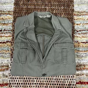 Vintage LL Bean Canvas Jacket Chore Chore Coat Khaki Men’s Size 46 Tall XXL - Picture 1 of 4