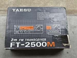 Yaesu Ft-2500m 2 Meter FM Transceiver Ham Radio - Photo 1/12