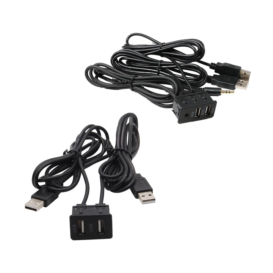 USB Verlängerungskabel für die bündige Montage im Auto - Bild 1 von 1