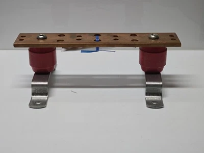 Harger GBI14210TGB Telecom Ground Bar, 1/4"x2"x10" Copper TGB Reboxed - Image 1 of 4