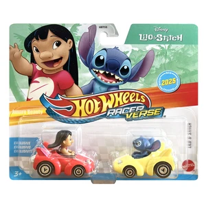 Hot Wheels Racer Verse 2025 Die-Cast 1:64 Scale - Disney Lilo and Stitch 2-Pack - Picture 1 of 1