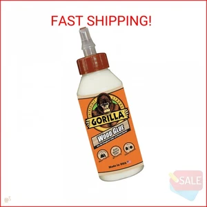 Pegamento para madera de gorila; botella de 8 onzas; color madera natural; (paquete de 1) - Imagen 1 de 2