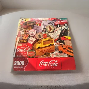 Authentic Springbok “Through The Decades” Coke 2000 Piece Jigsaw Puzzle Sealed - Picture 1 of 16