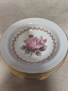8 Noritake Rosemont 5.5" Dessert/Fruit Bowls - Picture 1 of 3