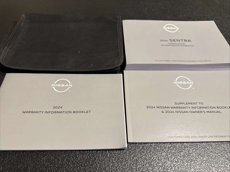 Manual do proprietário Nissan Sentra 2024 - Imagem 1 de 1