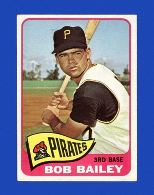 1965 Topps Set-Break #412 Bob Bailey EX-EXCELENTE ESTADO *GMCARDS* - Imagem 1 de 2