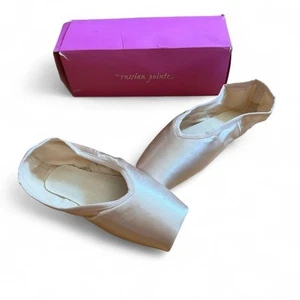 Scarpe da punta russe taglio sapfir taglia 37 larghezza 5 vamp 2 fs gambo danza balletto - Foto 1 di 8